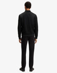 sweat-bi-matiere-boss-noire-homme-dos