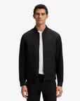 sweat-bi-matiere-boss-noire-homme-face