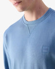 sweat-boss-bleu-homme-coton-zoom