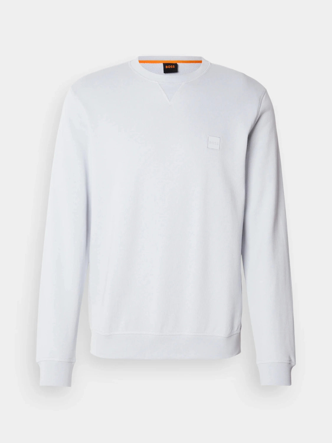 sweat-boss-gris-homme-a-plat