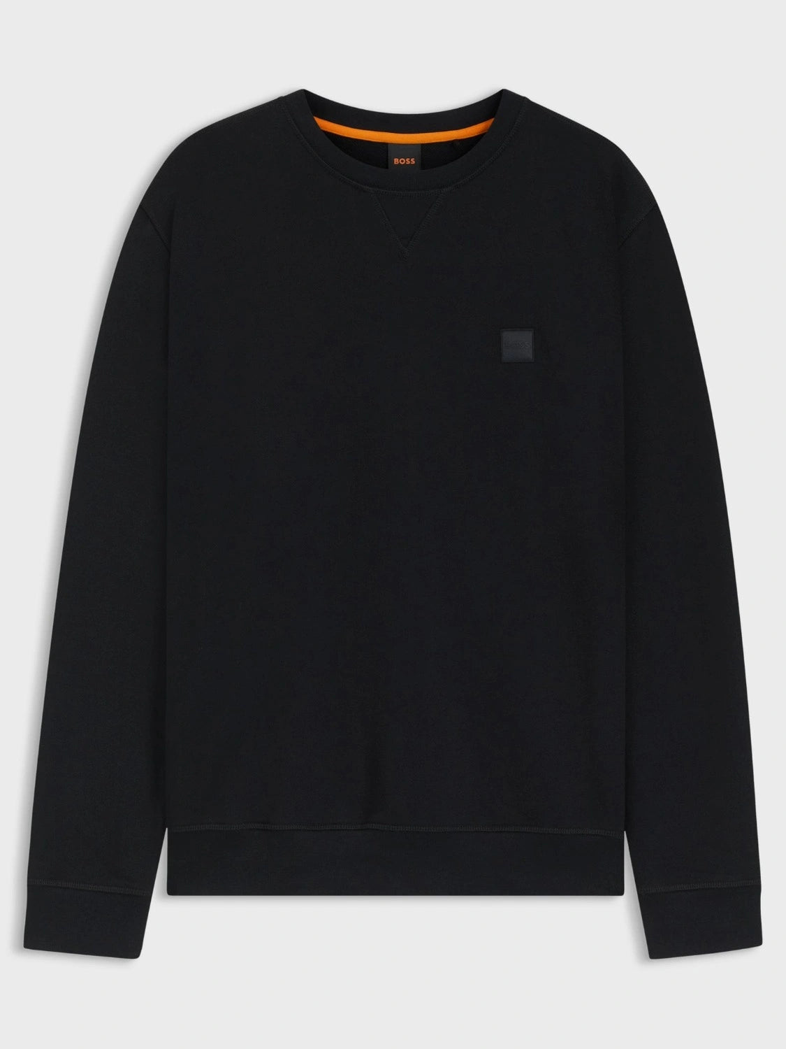 sweat-boss-noir-homme-a-plat