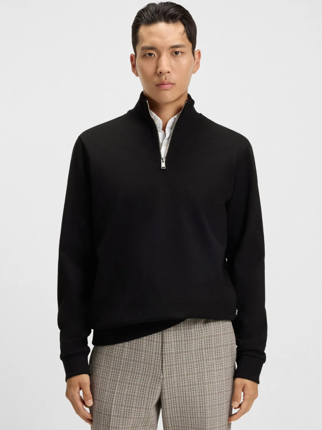 sweat-camionneur-boss-noir-homme-face