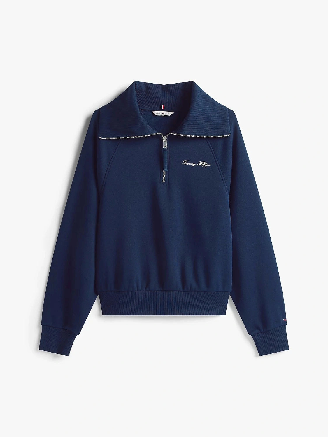 sweat-camionneur-femme-tommy-hilfiger-marine-a-plat