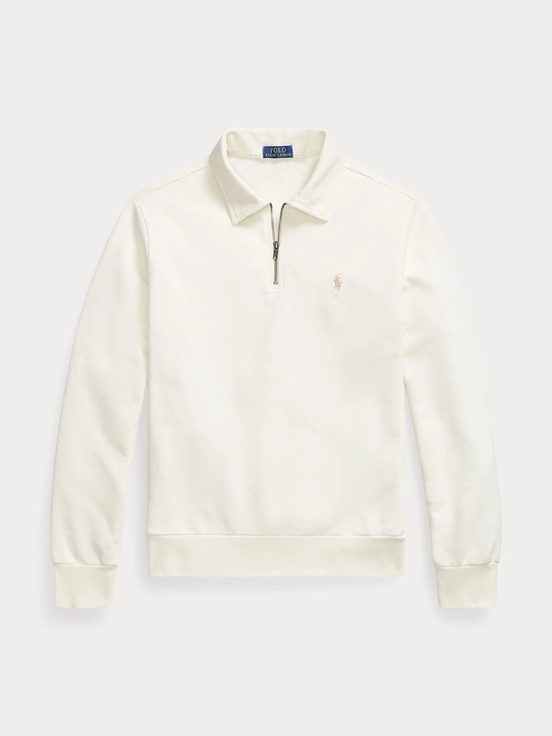 sweat-camionneur-ralph-lauren-beige-homme-710B18911002-a-plat