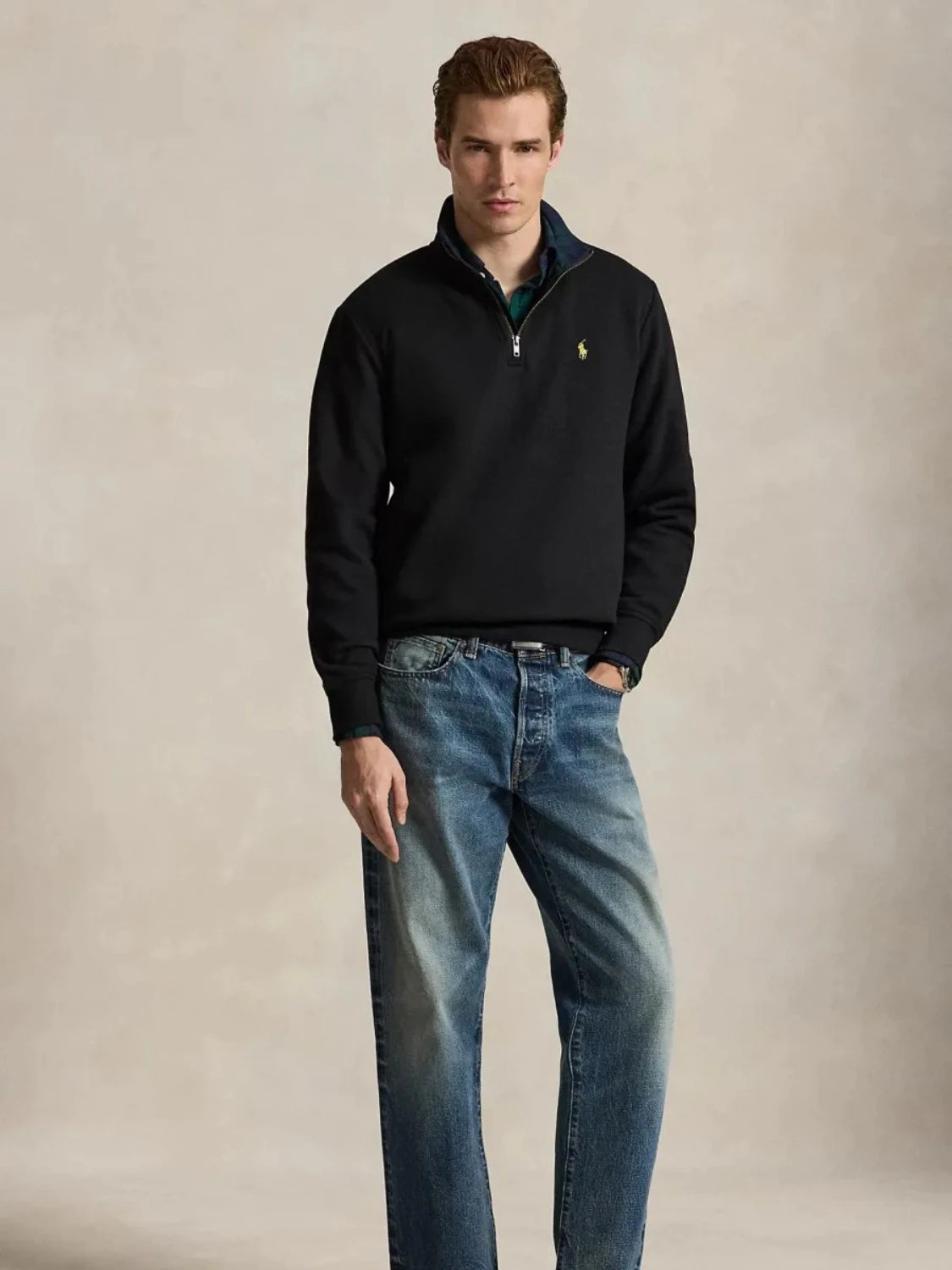 sweat-camionneur-ralph-lauren-noir-710B28291001-porte