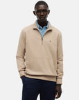 sweat-camionneur-tommy-hilfiger-beige-face