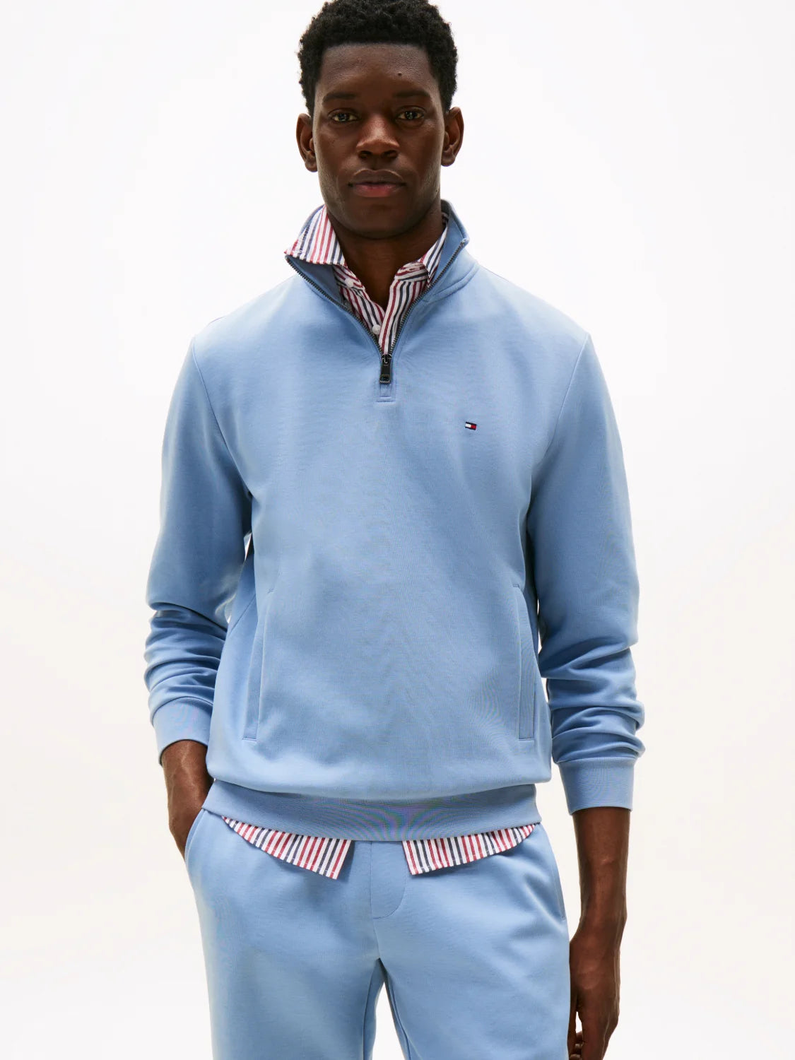 sweat-camionneur-tommy-hilfiger-bleu-homme-face