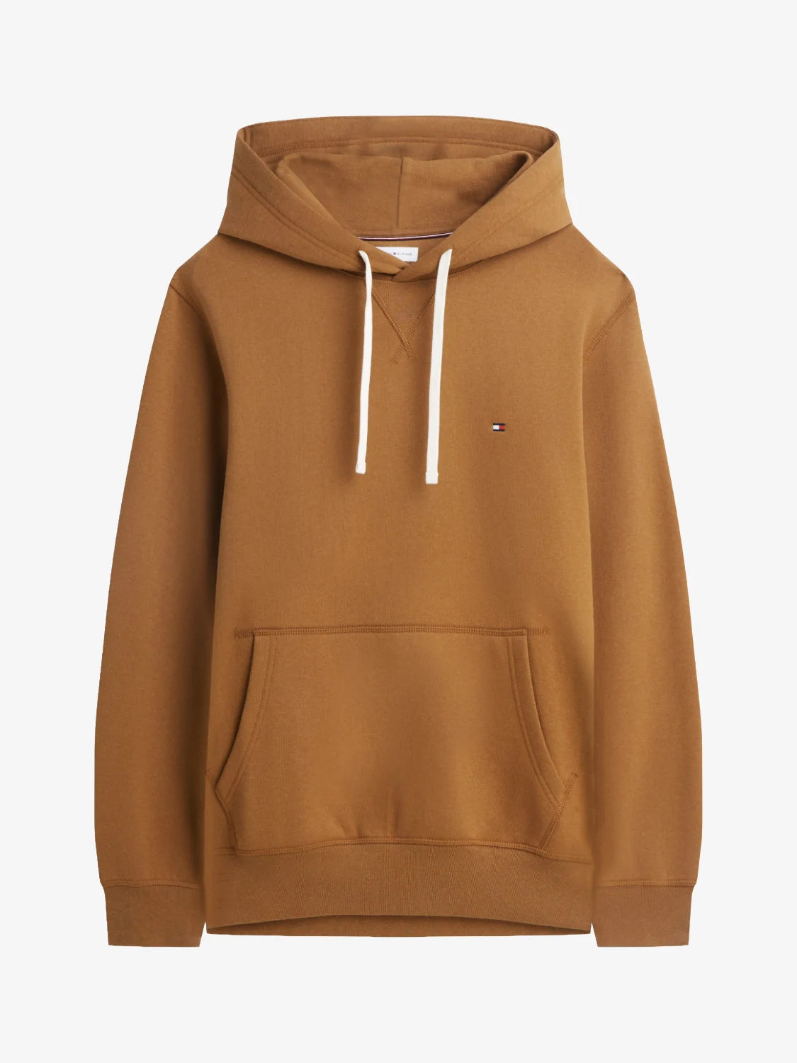 sweat-capuche-tommy-hilfiger-marron-a-plat-mw0mw39997gvh