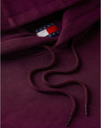 sweat-capuche-tommy-jeans-bordeaux-homme-DM0DM20742V11-col