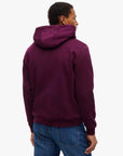 sweat-capuche-tommy-jeans-bordeaux-homme-DM0DM20742V11-dos