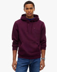 sweat-capuche-tommy-jeans-bordeaux-homme-DM0DM20742V11-face