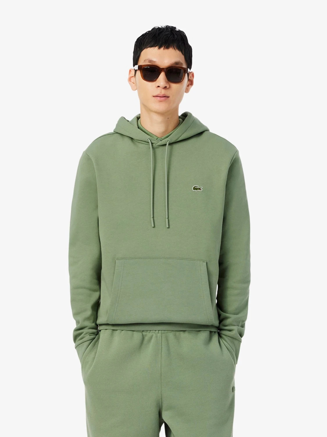 sweat-homme-lacoste-vert-sh9626s86