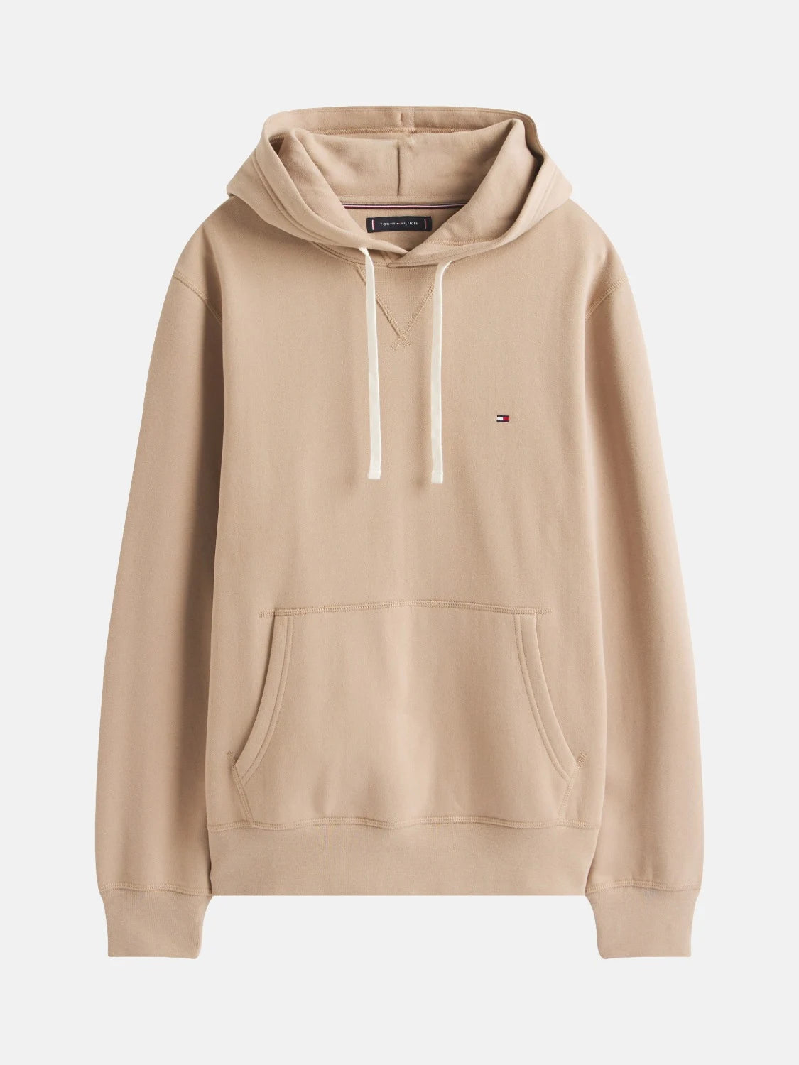 sweat-tommy-hilfiger-beige-homme-a-plat