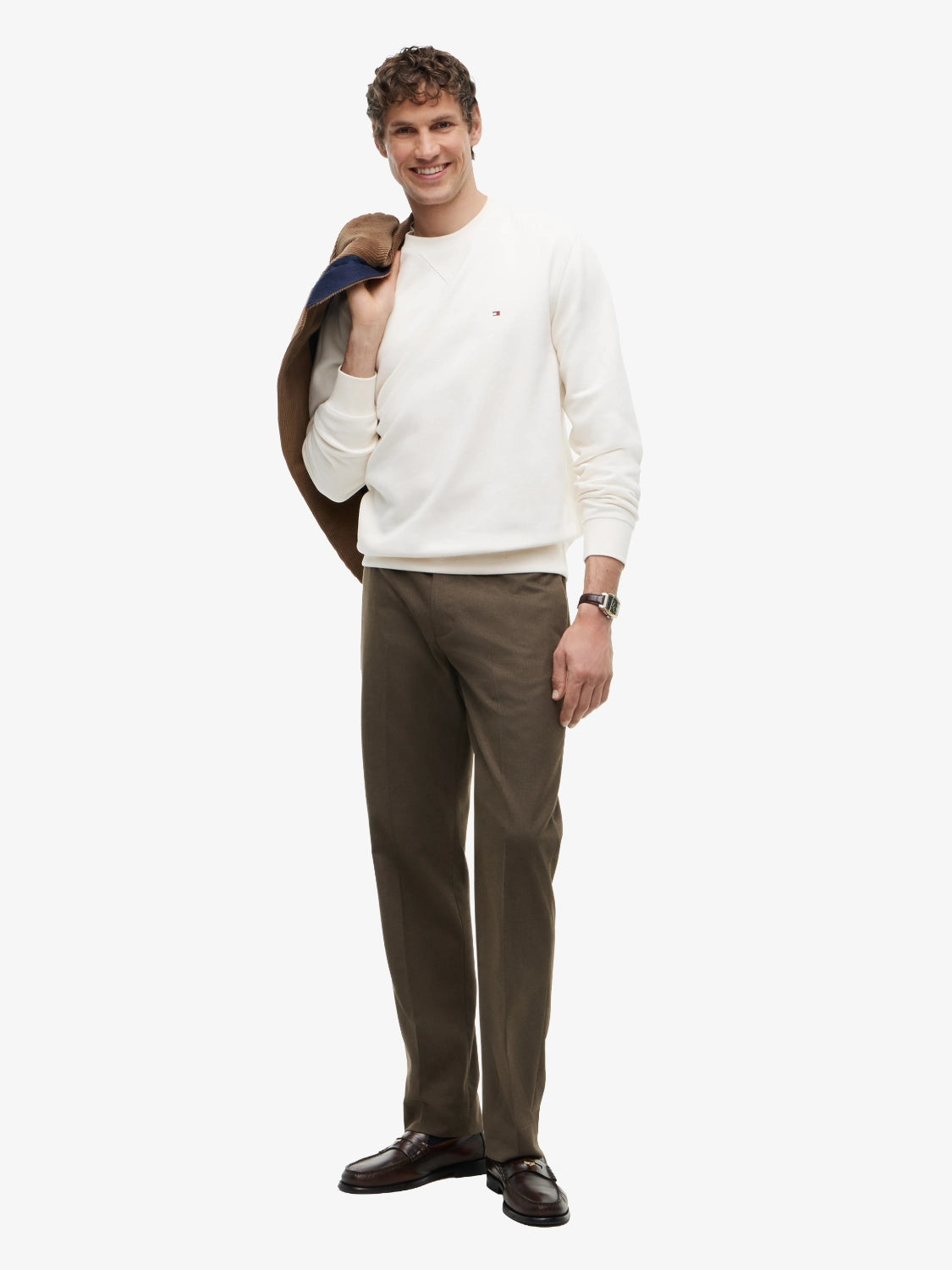 sweat-tommy-hilfiger-beige-porte-mw0mw40000z00