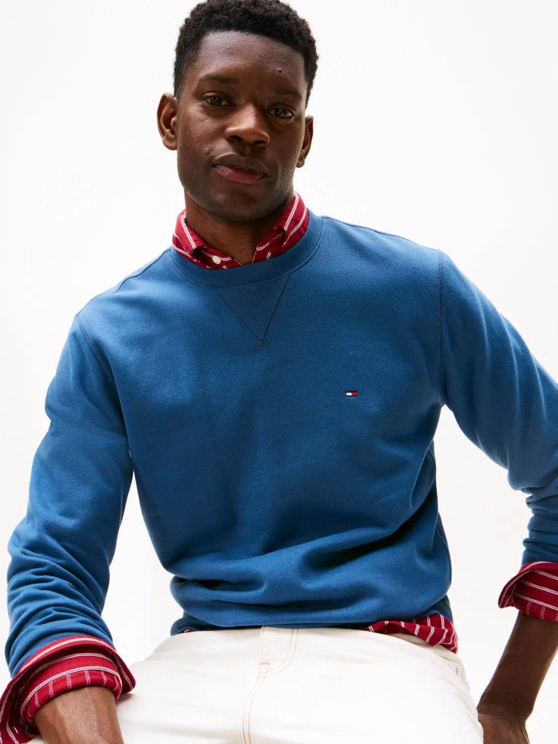 sweat-tommy-hilfiger-bleu-homme-face-zoom