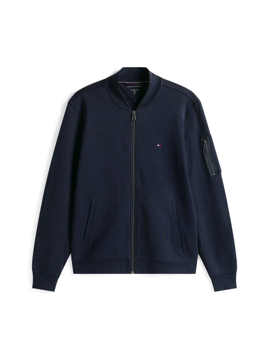 sweat-tommy-hilfiger-marine-homme-a-plat