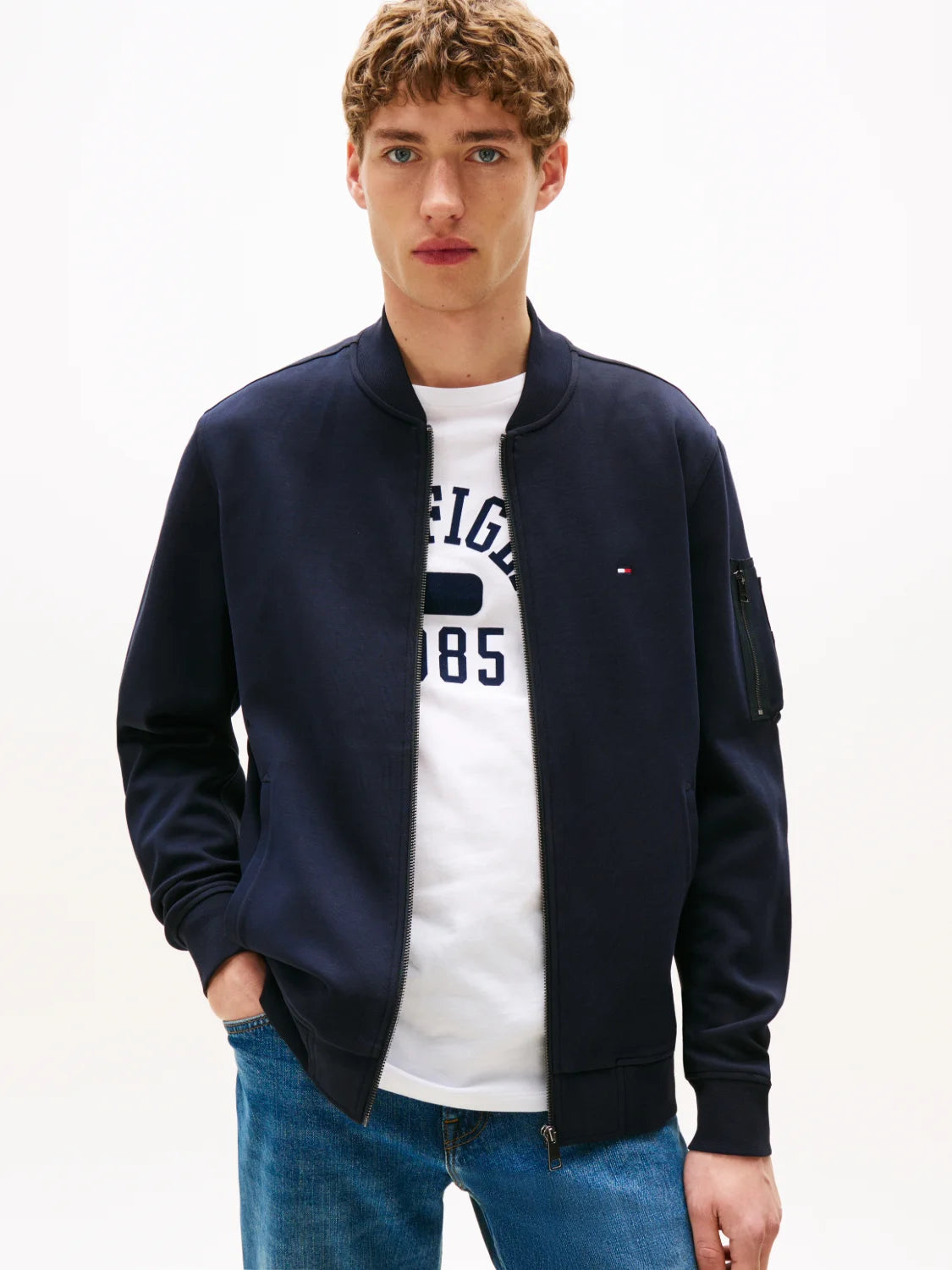 sweat-tommy-hilfiger-marine-homme-face