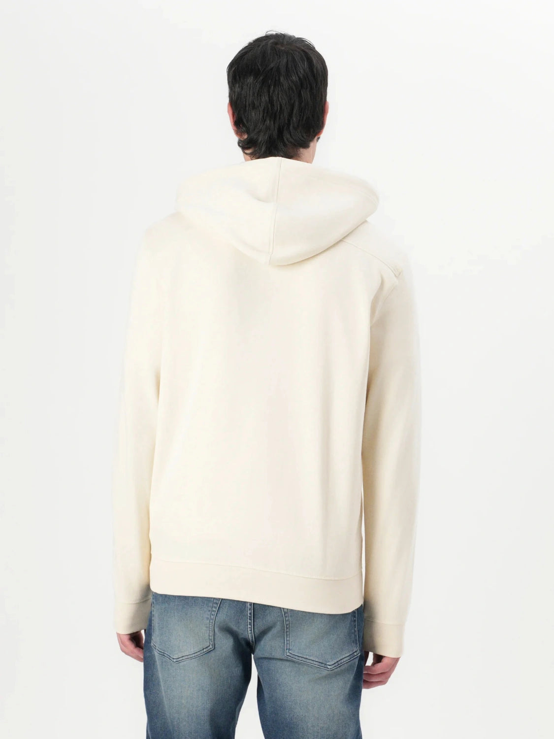 sweat-zippe-boss-jaune-homme-dos