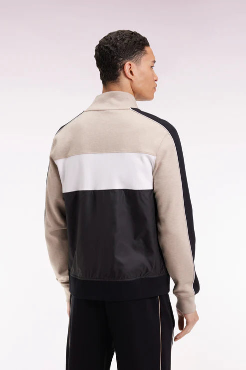 sweat-zippe-eden-park-beige-homme-dos