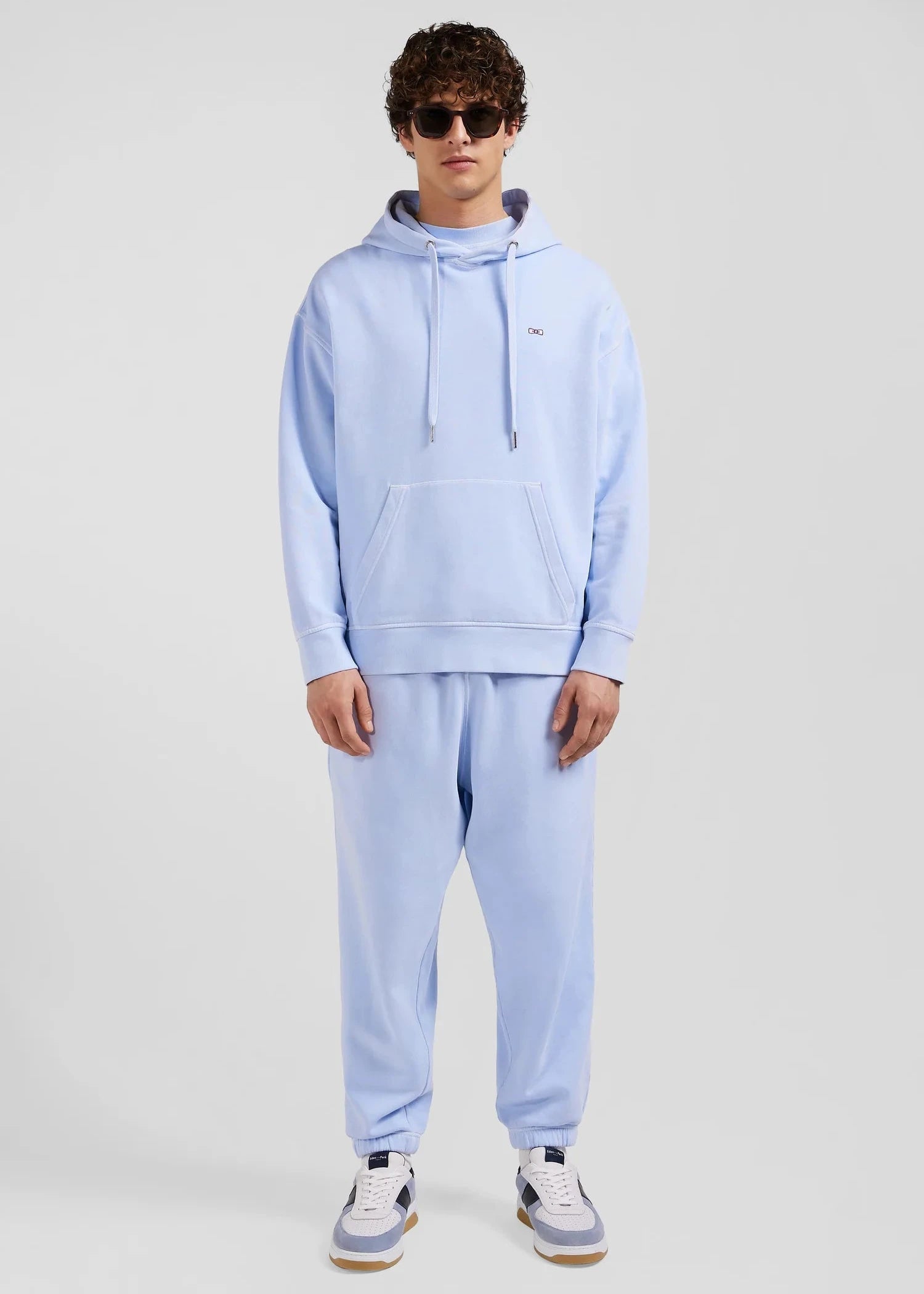 Sweat Oversized Eden Park bleu unisexe | Georgespaul 