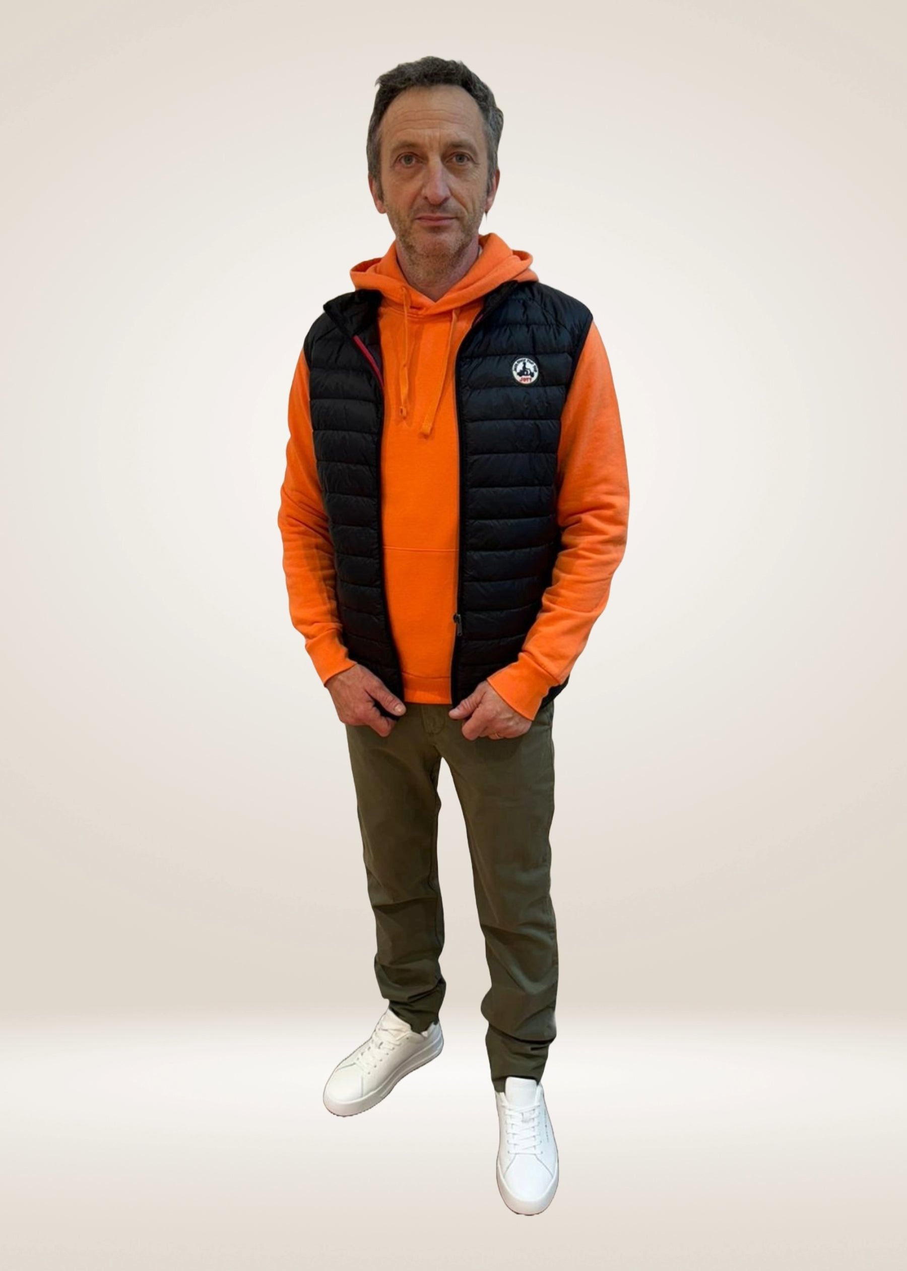 Sweat à capuche Ralph Lauren orange | Georgespaul 