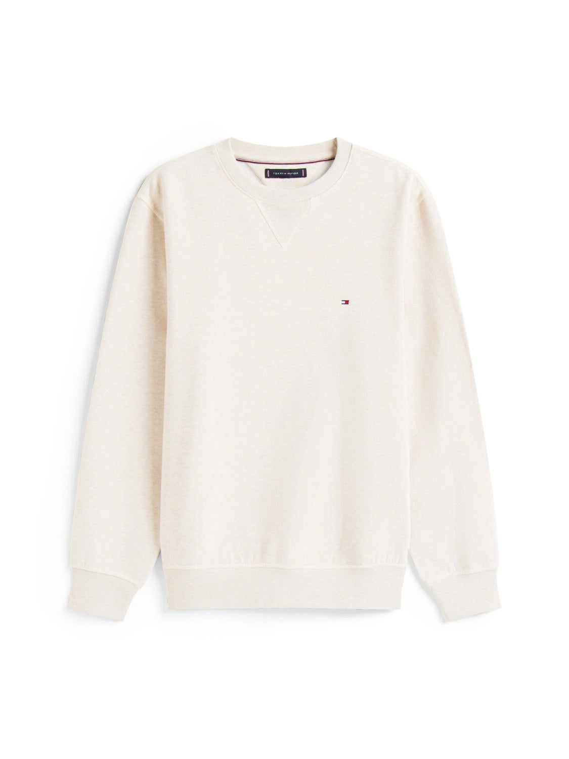 sweatshirt-tommy-hilfiger-beige-homme-a-plat