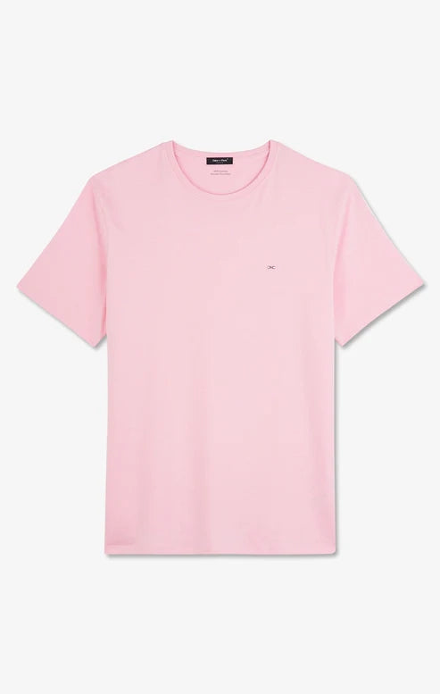 t-shirt-eden-park-homme-rose-a-plat