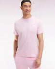 t-shirt-eden-park-rose-homme-face
