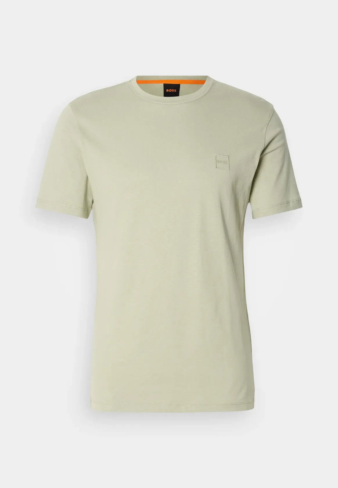 tshirt-boss-homme-vert-a-plat