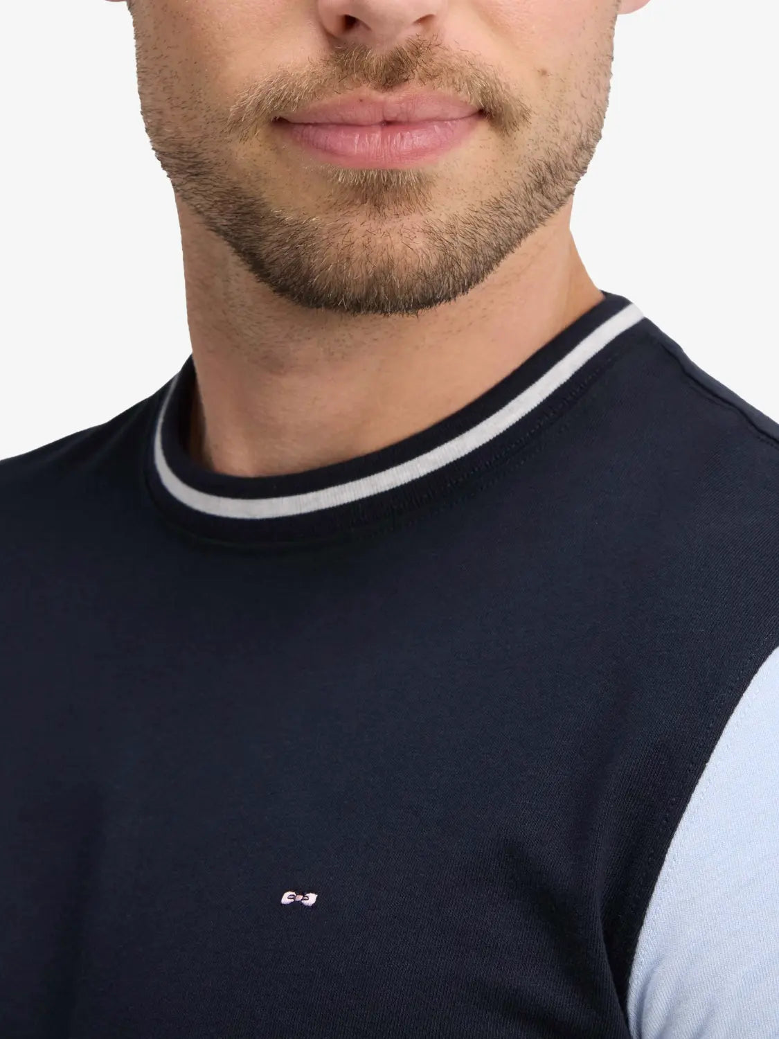 tshirt-eden-park-bleu-zoom-h26maitc0015blf