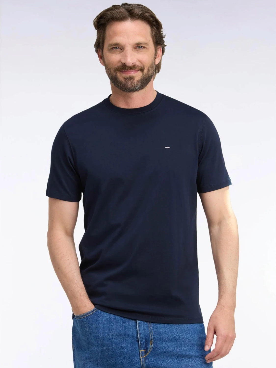 tshirt-eden-park-marine-homme-H26MAITC0006BLF-face-zoom