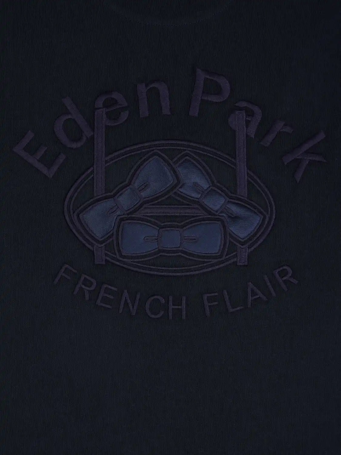 tshirt-eden-park-marine-logo-h26maitc0015blf