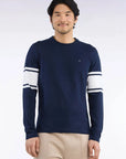 tshirt-eden-park-marine-porte-h26maitl0004blf