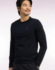 tshirt-eden-park-noir-face-h26maitl0006no