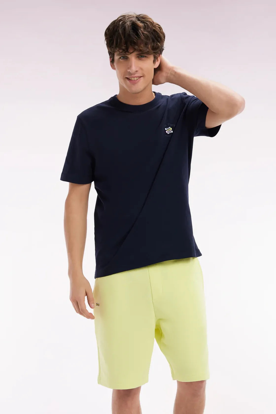 tshirt-edenpark-homme-marine-porte