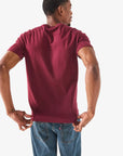 tshirt-levis-bordeaux-coton-dos-566050-3000