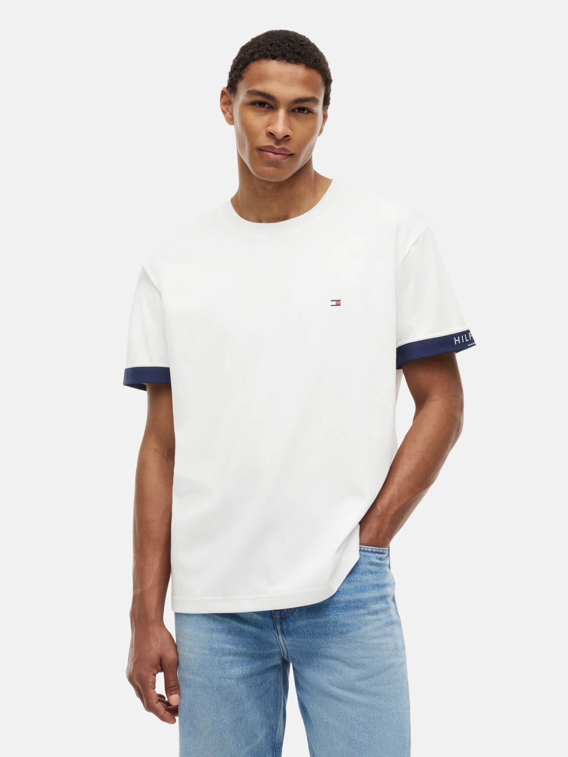tshirt-tommy-hilfiger-blanc-coton-face