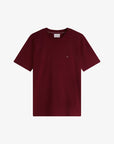 tshirt-tommy-hilfiger-bordeaux-a-plat-mw0mw39995vlp