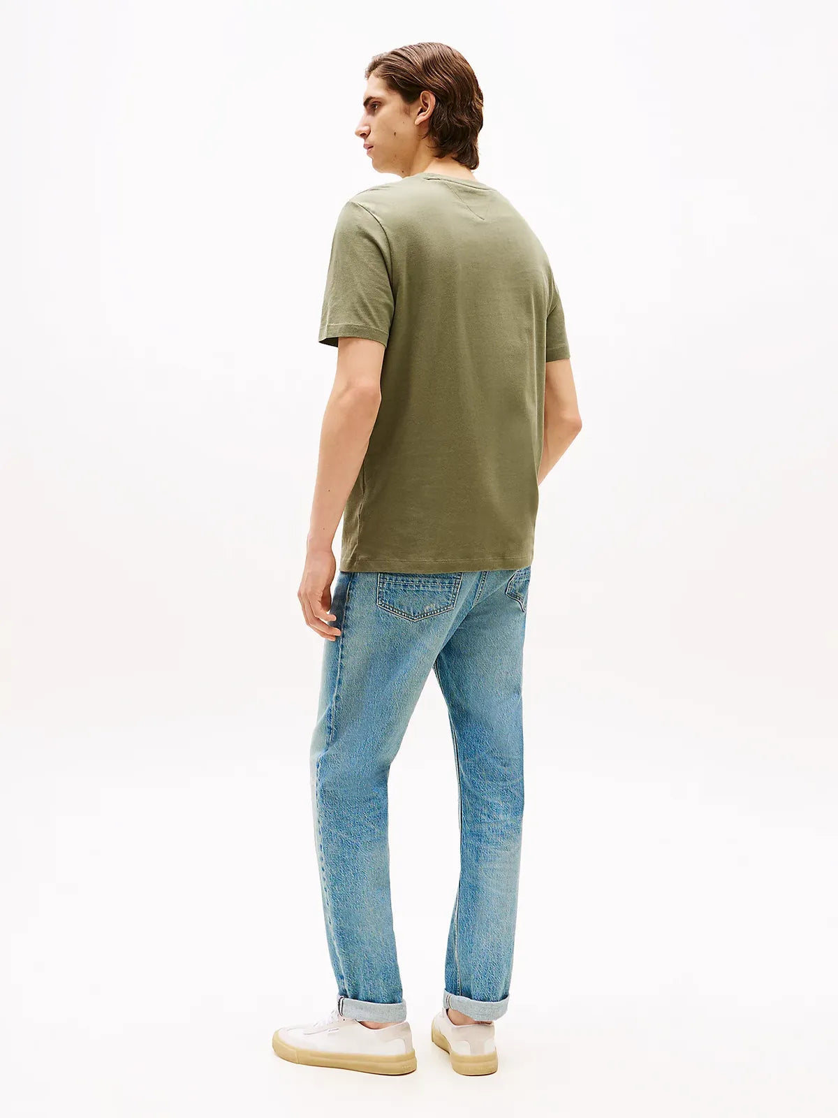 tshirt-tommy-hilfiger-homme-kaki-dos