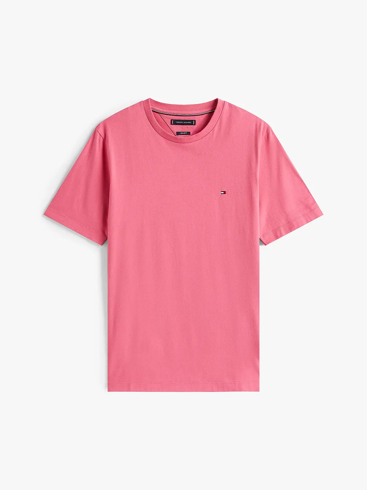 tshirt-tommy-hilfiger-homme-rose-a-plat