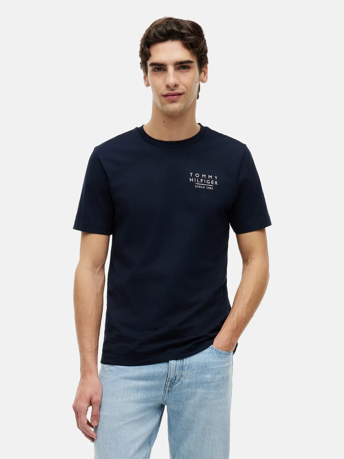 tshirt-tommy-hilfiger-marine-mw0mw44360dw5-face