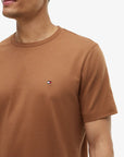 tshirt-tommy-hilfiger-marron-zoom-mw0mw39995gvh