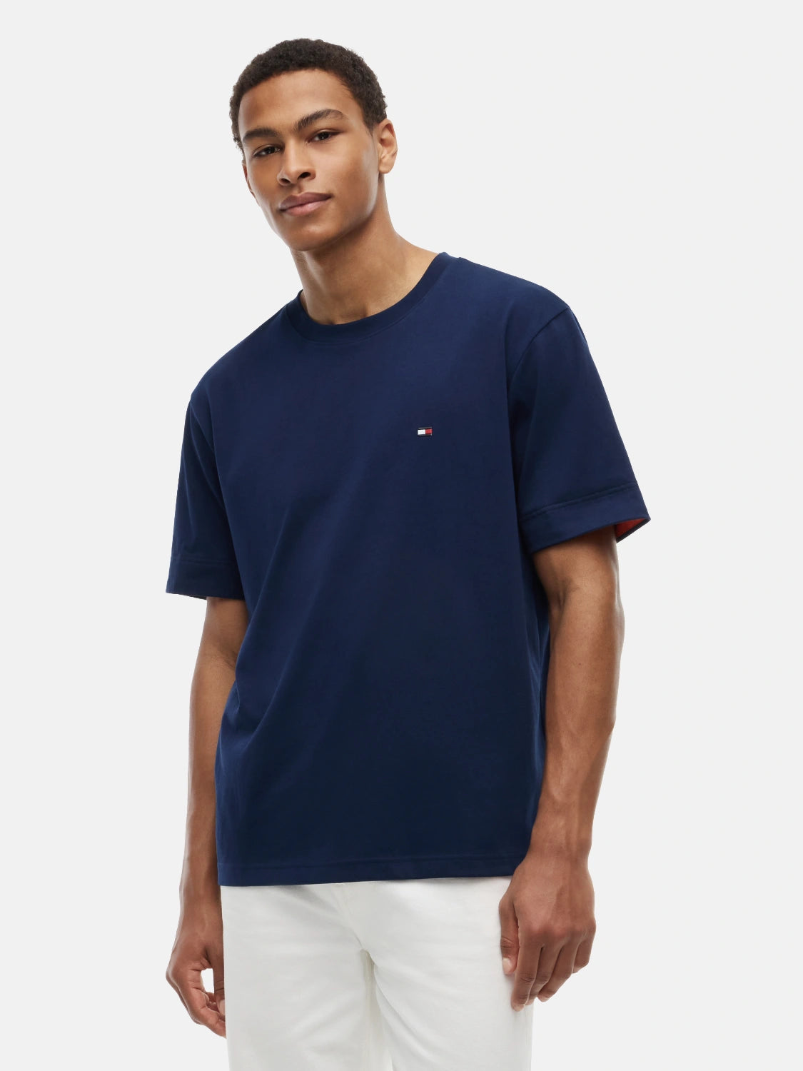 tshirt-tommy-hillfiger-marine-coton-face
