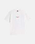 tshirt-tommy-jeans-blanc-a-plat