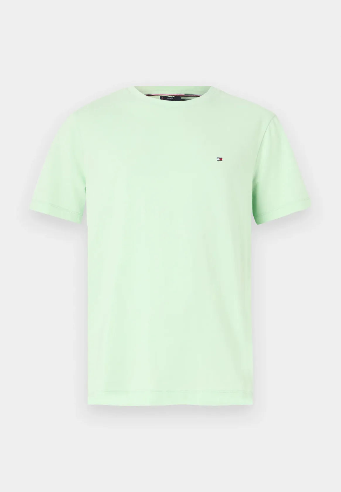 tshirt-tommyhilfiger-homme-vert-a-plat