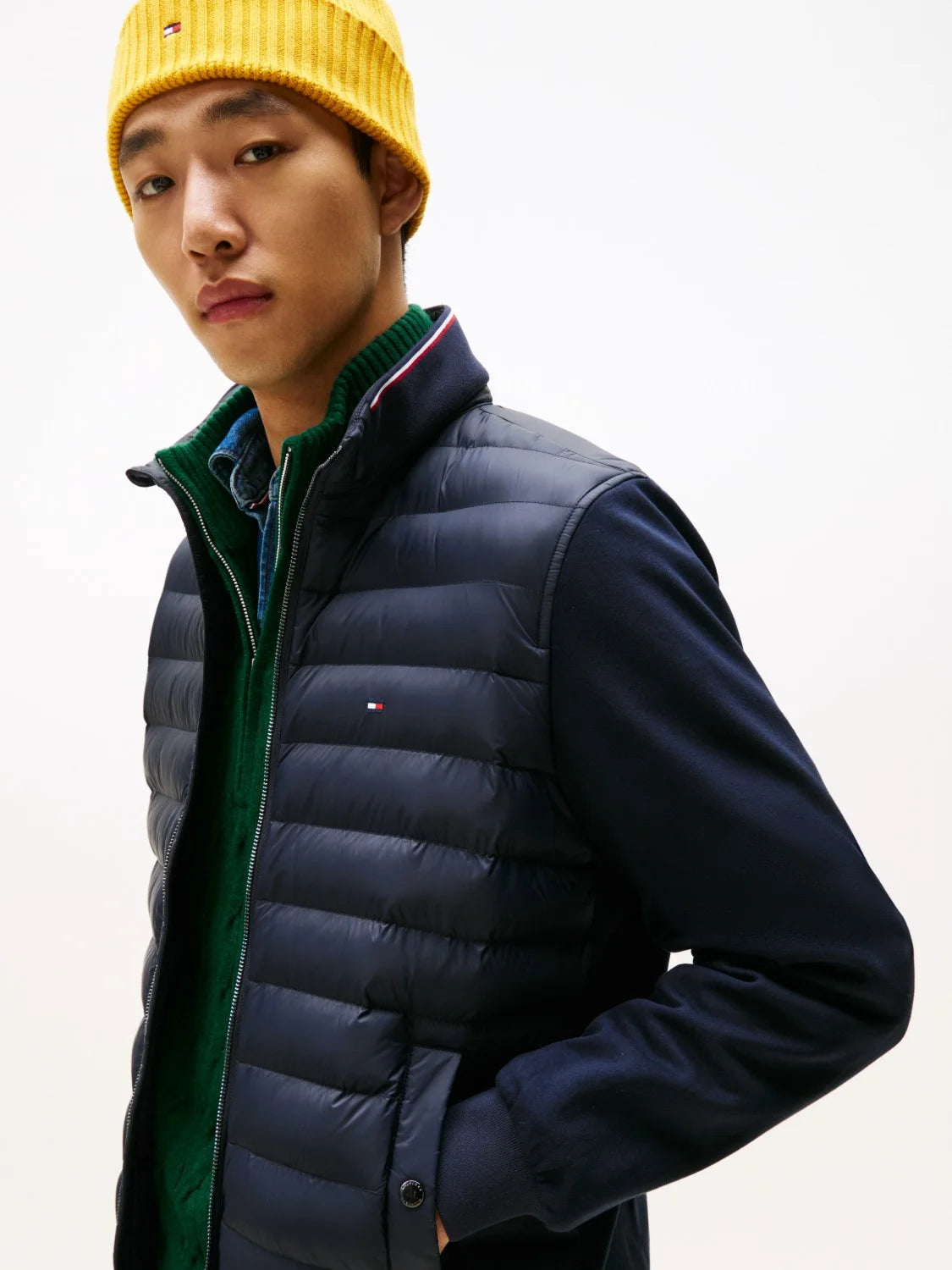 veste-bi-matiere-tommy-hilfiger-homme-marine-zoom
