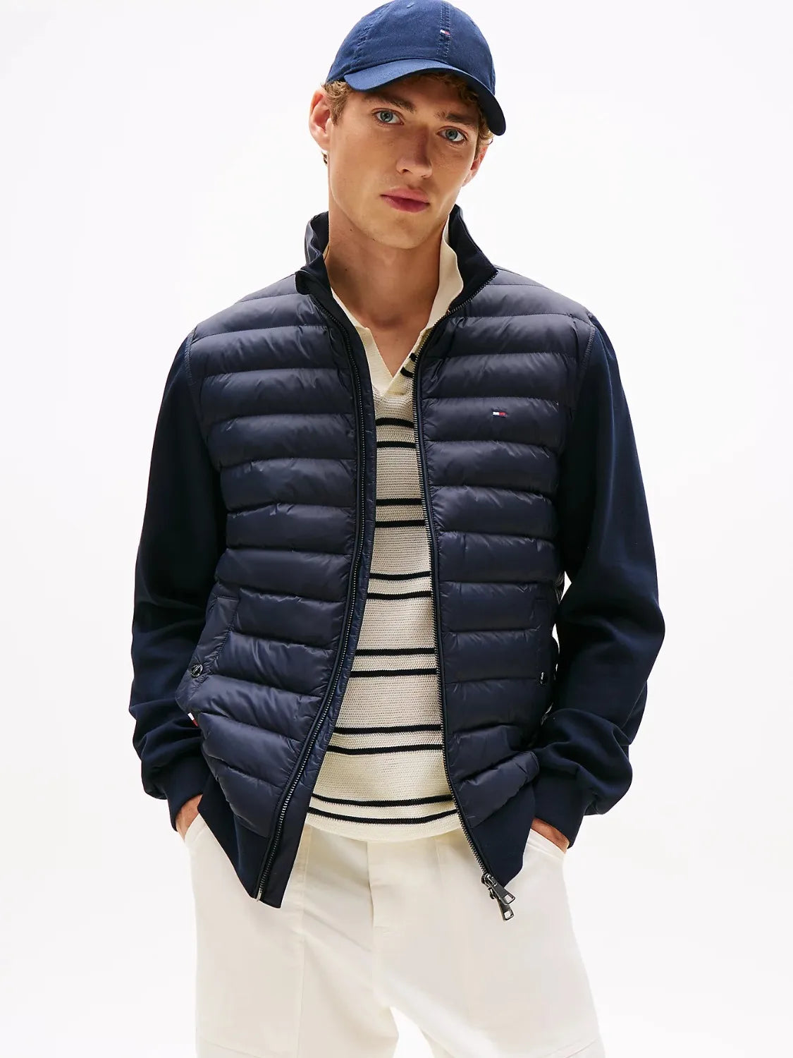 veste-bi-matiere-tommy-hilfiger-marine-face