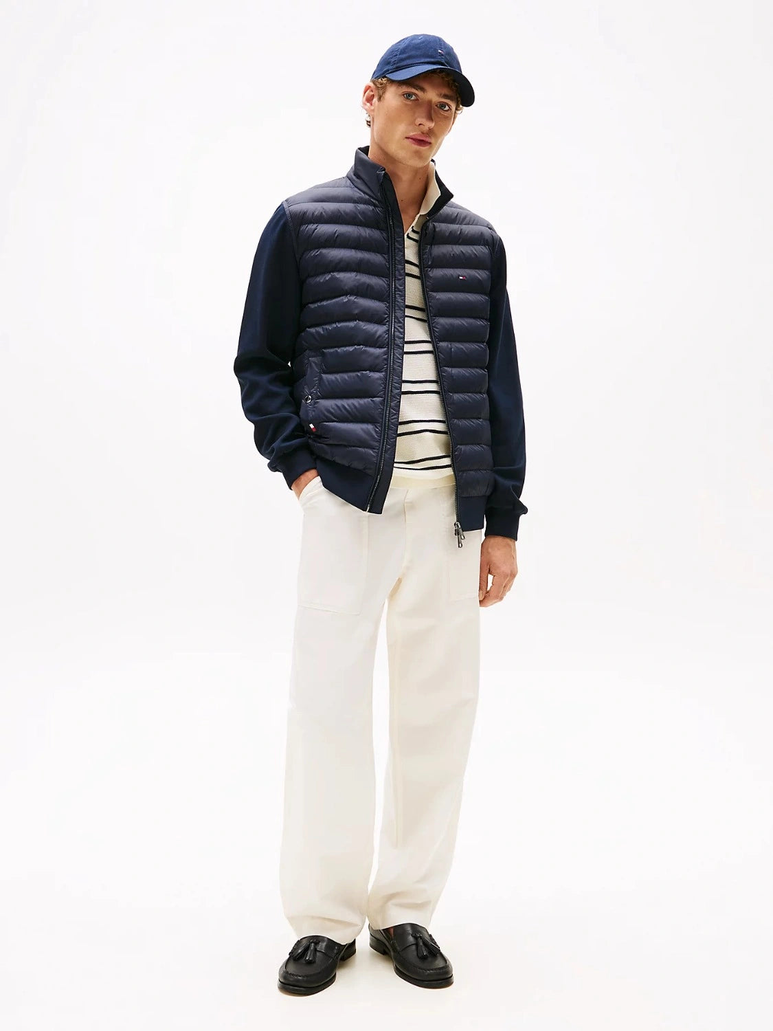 veste-bi-matiere-tommy-hilfiger-marine-porte