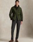 veste-ralph-lauren-kaki-homme-porte