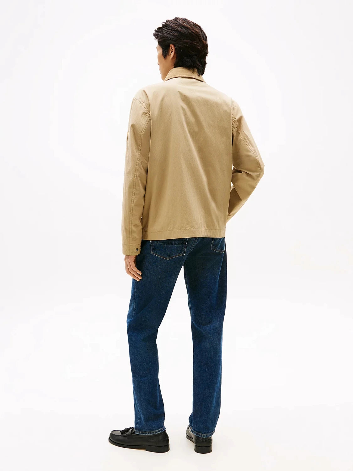 veste-tommy-hifilger-homme-beige-dos
